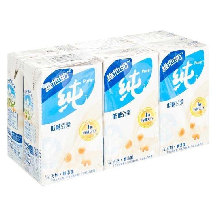 維他純低糖豆漿 6包裝
