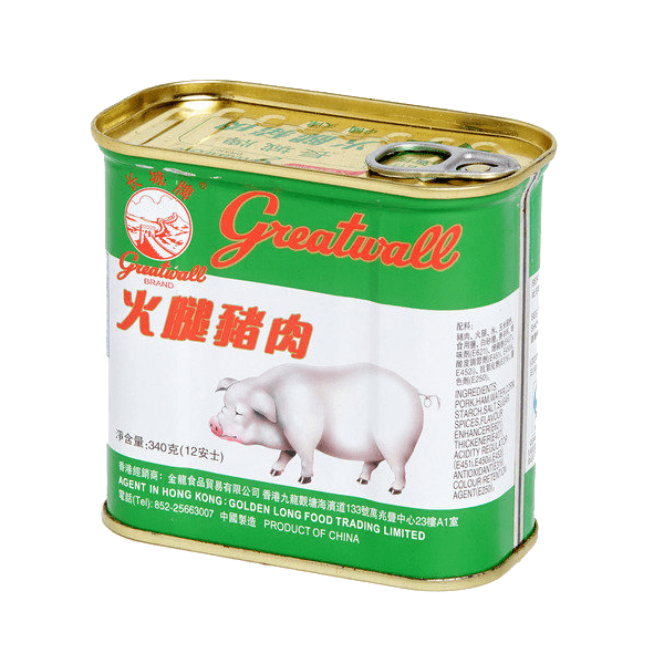 長城牌火腿豬肉397G