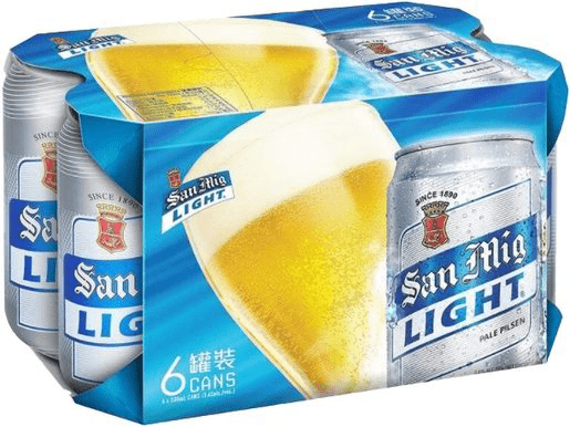 生力清啤330ml 6罐裝