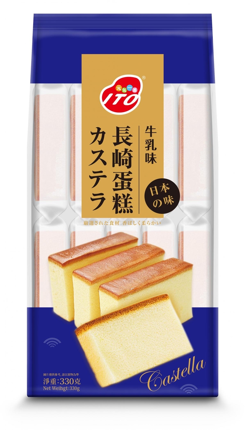 ITO 長崎蛋糕 (牛乳味) 330g