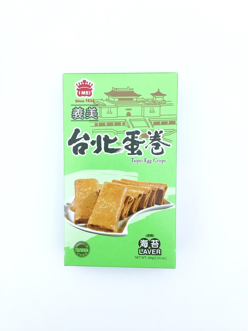 義美台北海苔蛋卷66克