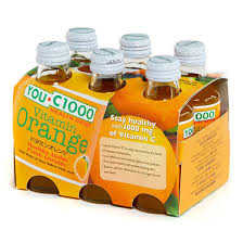 YOU C1000 六樽裝香橙味維他命飲品 6X140ML