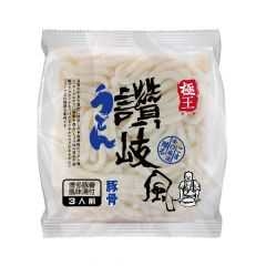 極王讚岐風豚骨烏冬連湯包 (3包裝)