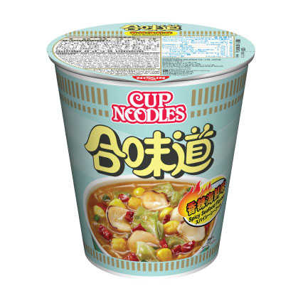 合味道香辣海鮮味杯麵