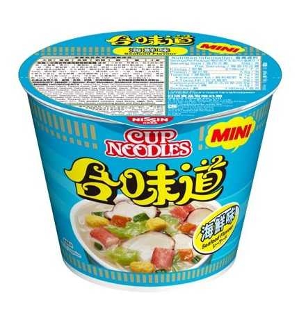 合味道海鮮味迷你杯麵