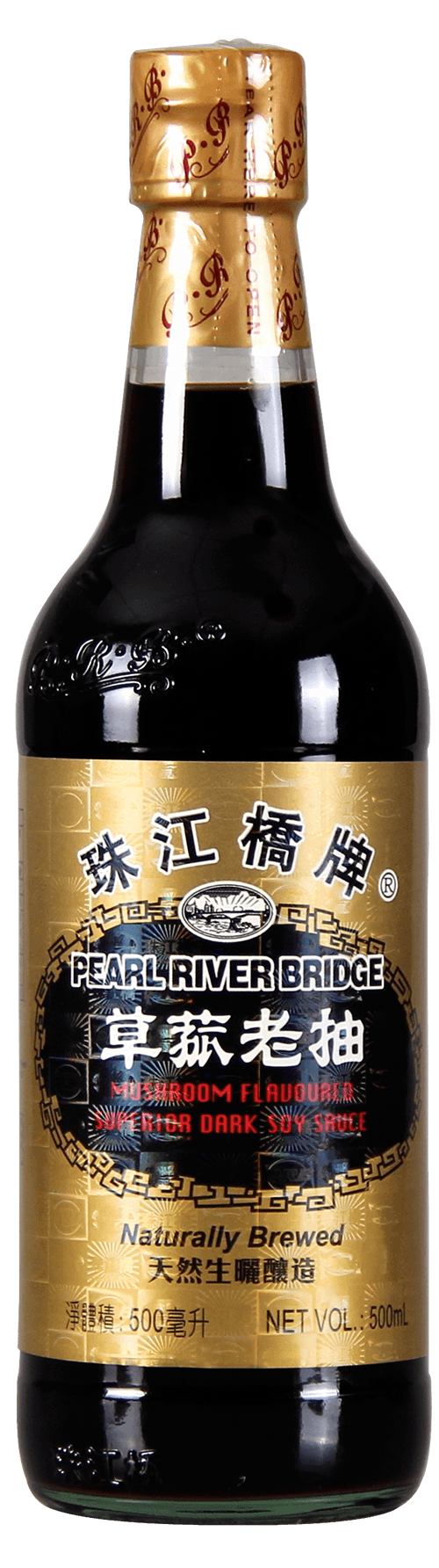 珠江橋牌草菇老抽500毫升
