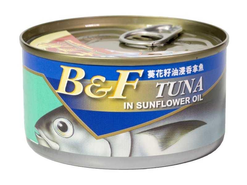 B&F葵花籽油浸吞拿魚185克