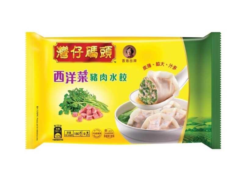 灣仔碼頭西洋菜豬肉水餃10粒裝205G