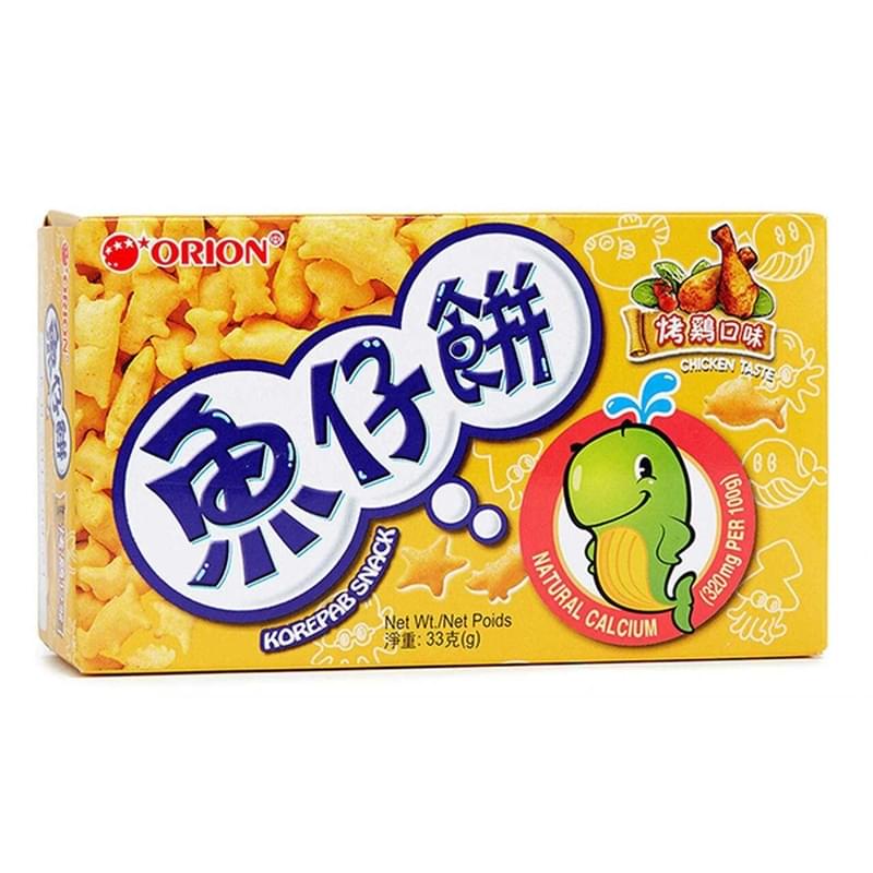 ORION魚仔餅雞味33克